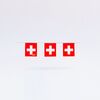 Fahnenkette Plastik Schweiz, Modell 781 / Guirlande du drapeau suisse en plastique, modèle 781
