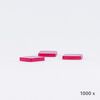 Abdeckplättli rot, viereckig (1000 Stück), Modell 6031 / Pions de loto rouges, carrés (1000 pièces), modèle 6031