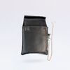 Haltertasche schwarz, Modell 104721 /  Sacoche noire, modèle 104721