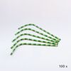 Trinkhalme / Röhrli Bambus (100 Stück), Modell 22640 / Pailles en bambou (100 pièces), modèle 22640