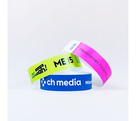 Kontrollbänder 1-farbig bedruckt (100 Stück), Modell 570 / Bracelet de contrôle unicolores (100 pièces), modèle 570