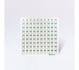 Kontrolltableau weiss, Modell 6038 / Plateau de contrôle blanc, modèle 6038