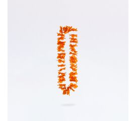 Hawaiikette orange, Modell 1097.3 / Couronne de fleurs hawaïenne orange, modèle 1097.3