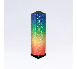 Tischbombe Rainbow-Hologramm, Modell 640 / Bombe de table avec hologramme arc-en-ciel, modèle 640