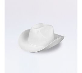 Cowboyhut weiss, Modell 95 / Chapeau de cow-boy blanc, modèle 95