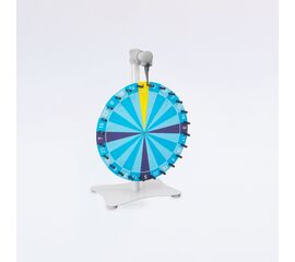 Tischglücksrad Mini Turn mit Sonderdruck, Modell Mini Turn 4.1 / Roue de la fortune de table Mini Turn avec impression individualisée, modèle Mini Turn 4.1
