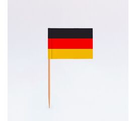 Zahnstocherfähnchen einzelne Länder (100 Stück), Modell 758 / Piques à cocktail d'un seul pays (100 pièces), modèle 758
