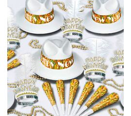 Deluxe Silvestersortiment gold, Modell 20 / Assortiment de luxe pour Nouvel An, or, modèle 20