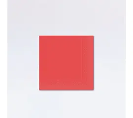 Servietten 33 x 33 cm, 1/4-Falz, auf Paletten (59'400 Stück) [Rot] / Serviettes 33 x 33 cm, pliage 1/4, en palettes (59'400 pièces) [rouge]
