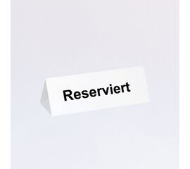 Reservierungs-Schilder, Modell 456 / Plaque de réservation, modèle 456