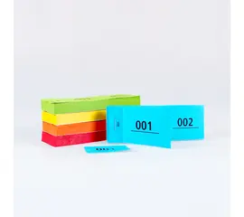 Doppelnummern-Block Nr. 3001 – 4000, Modell 462.4 / Bloc à double numérotation n° 3001 – 4000, modèle 462.4