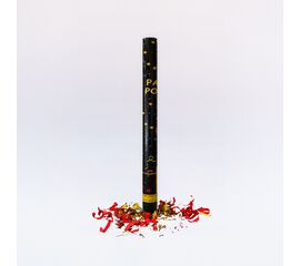 Konfettikanonen 80 cm - Konfetti - metallic multicolor, Modell 690 / Canon à confettis 80 cm - métallique multicolore, modèle 690