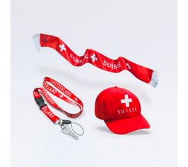 Swiss Fan-Set 4–teilig, Modell WA150 / Set de supporter Suisse 4 pièces, modèle WA150