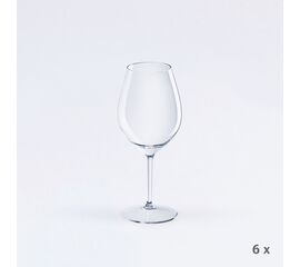 Rotweinglas, Mehrweg-Kelchglas (6 Stück), Modell 24915 / Verre à vin, verre à pied réutilisable (6 pièces), modèle 24915