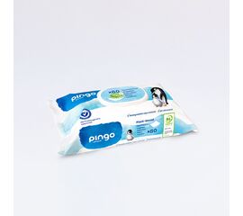 1 Karton Pingo-Feuchttücher (kompostierbar) / 1 carton lingettes Pingo (compostable)