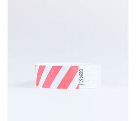 Kontrollbänder Streifen (100 Stück), Modell 574 / Bracelet de contrôle « Rayures » (100 pièces), modèle 574