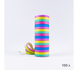 Luftschlangen (100 Stück), Modell 151 / Serpentins (100 pièces), modèle 151