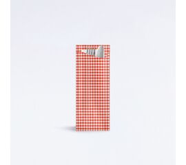 Bestecktaschen / Besteckbeutel PicNic Red (350 Stück pro Box), Modell P-FIT269 / Pochette à couverts pique-nique rouge (350 par carton), modèle P-FIT269
