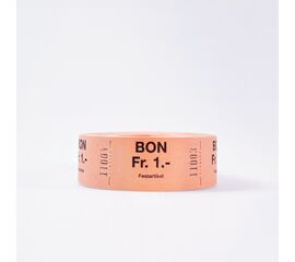 Bon-Rolle mittel / Rouleaux de tickets moyen