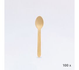 Kaffeelöffel aus Holz (100 Stück), Modell 33156.1 / Cuillère à café en bois (100 pièces), modèle 33156.1