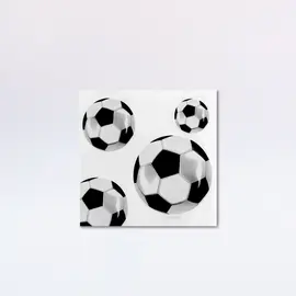 Servietten «Fussball» (12 Stück), Modell 62508 / Serviettes « Football » (12 pièces), modèle 62508
