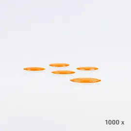 Abdeckplättli rund ø 18 mm (1000 Stück), Modell 6031.5 / Pions de loto ronds, ø 18 mm (1000 pièces), modèle 6031.5