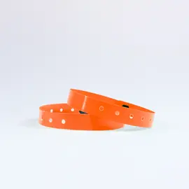Kontrollbänder Comfort Ident (100 Stück), Modell 550 [Dunkelorange] / Bracelets de contrôle « Comfort Ident » (100 pièces), modèle 550 [orange foncé]
