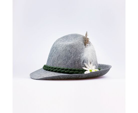 Bayerischer Hut mit Feder, Modell 54235 / Chapeau bavarois avec plume, modèle 54235