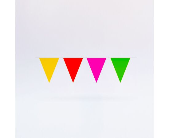 Wimpelkette bunt, Modell 779 / Guirlande de fanions multicolore, modèle 779