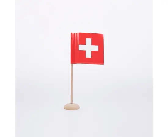Tischfähnchen Schweiz (10 Stück), Modell 4086 / Petits drapeaux de table, Suisse (10 pièces), modèle 4086