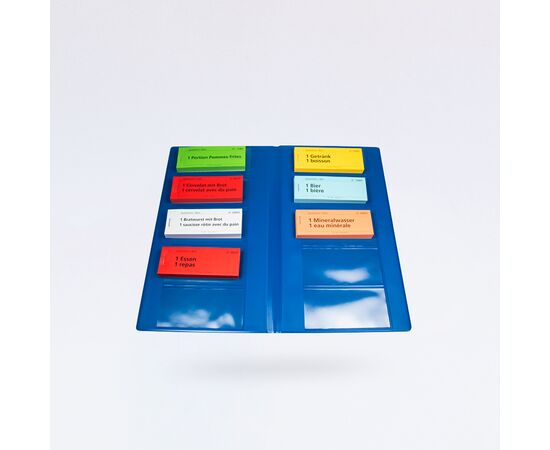 Mappe für Gutscheinbon Blocks, Modell 490 / Pochette pour blocs de bons de consommation, modèle 490