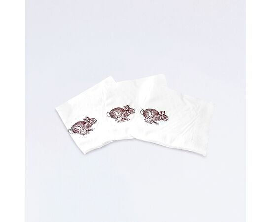 Servietten zweilagig «Hase» (1000 Stück), Modell 84466 / Serviettes de table « Lièvre » double épaisseur (1000 pièces), modèle 84466
