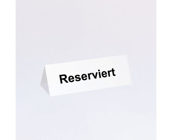 Reservierungs-Schilder, Modell 456 / Plaque de réservation, modèle 456