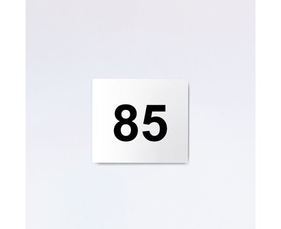 Tischnummern (10 Nummern), Modell 455.5 / Numéros de table (10 numéros), modèle 455.5