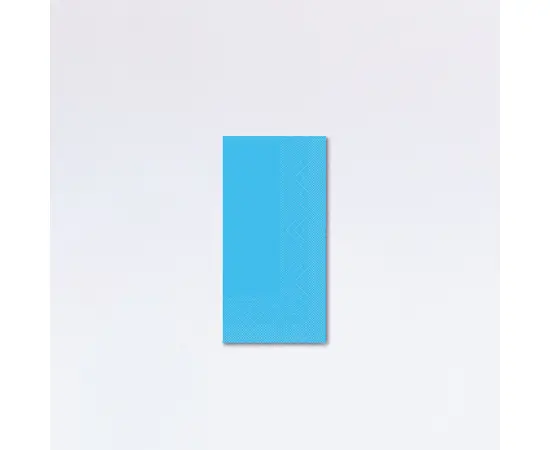 Servietten 33 x 33 cm, 1/8-Falz, auf Paletten (59'400 Stück) [Hellblau] / Serviettes 33 x 33 cm, pliage 1/8, en palettes (59'400 pièces) [bleu clair]
