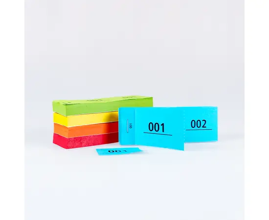 Doppelnummern-Block Nr. 2001 – 3000, Modell 462.3 / Bloc à double numérotation n° 2001 – 3000, modèle 462.3