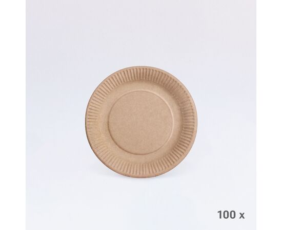 Menuteller (100 Stück), Modell 36387 / Assiette plate (100 pièces), modèle 36387
