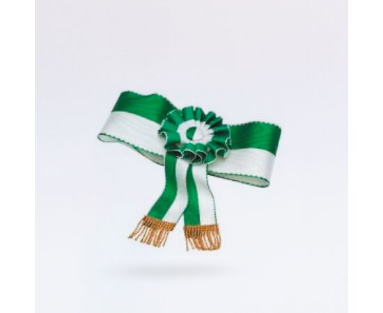 Armbinde mit Rosette / Schleifen / Fransen, Modell 1310.3 / Brassard avec rosace / ruban / franges, modèle 1310.3