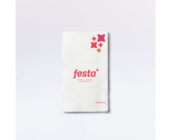Servietten Festa 32 x 32 cm / Serviettes Festa 32 x 32 cm