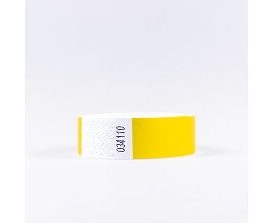 Kontrollbänder Tyvek (100 Stück), Modell 560 [Gelb] / Bracelet de contrôle en Tyvek (100 pièces), modèle 560 [jaune]