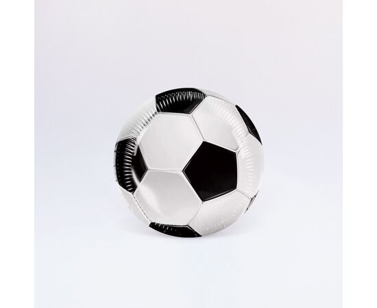 Teller Fussball (6 Stück) / Assiette football (6 pièces)