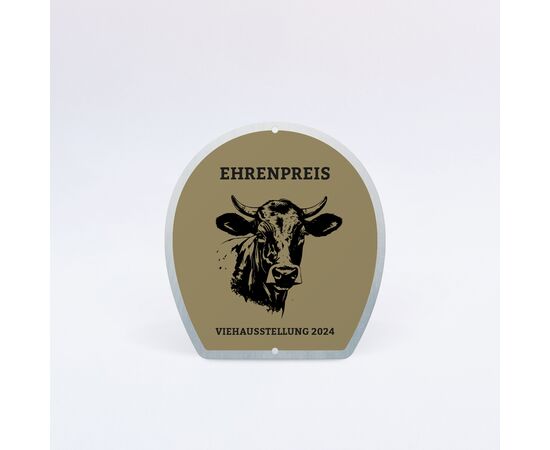 Plakette Hufeisen / Plaquettes de fer à cheval