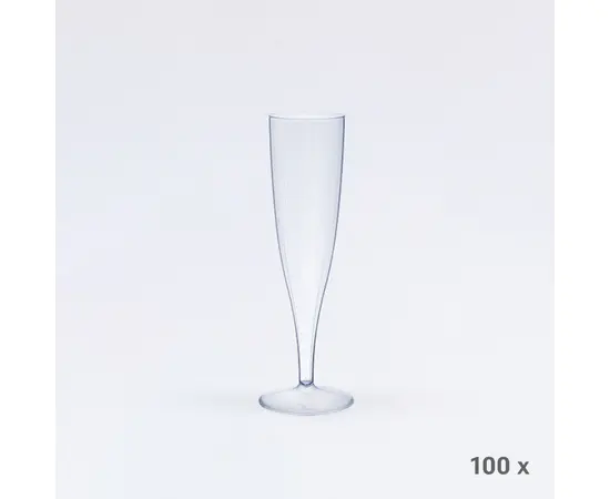Champagnerglas / Sektflute 1 dl (100 Stück) / Flûte à champagne 1 dl (100 pièces)