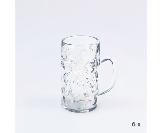 Bierkrug 1 l (6 Stück), Modell 29315 / Chope à bière 1 l (6 pièces), modèle 29315